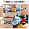 METALLIXITY Hole Saw Kit 48mm (1-57/64"), 4241 High Speed Steel