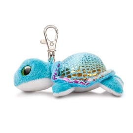 Aurora World Shellee The Turtle YooHoo and Friends Backpack Clip (Blue/Light Blue)