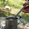 Kuvik Titanium Spork 2-Pack - Ultralight and Compact for Camping