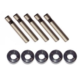 RAParts (5) Bucket Tooth Pin 9J-2308 (5) Retainer 8E-6259 Fits CAT J300 Teeth & Adapters