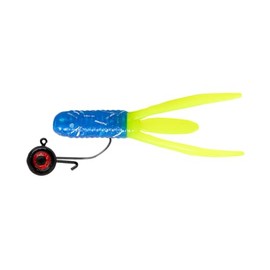 Bonehead Tackle Snack Pack/Brush Glider 2" / 5 Soft Plastics + 1 JIG Head/Palestine Special
