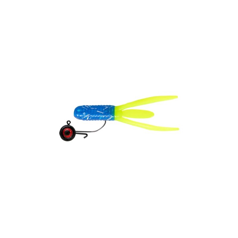 Bonehead Tackle Snack Pack/Brush Glider 2" / 5 Soft Plastics