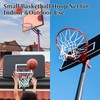 8 Pcs Mini Basketball Nets Replacement for 8"-10.25" Basketball Rims