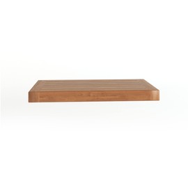 AquaTeak 18" Moa Teak Floating Wall Shelf
