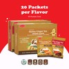 Pocas Honey Ginger Instant Tea Powder, Original & Date Variety