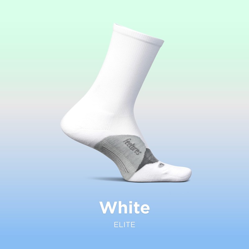Feetures Elite Light Cushion Mini Crew Sock - Sport Sock