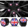 SkinoEu Wheel Nut Covers Locking Bolt Caps Universal UK Flag