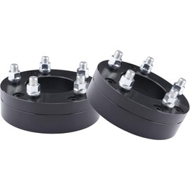 YIZBAP 2PCS 6x5.5 to 5x5 Wheel adapters, 2 inch 6x139.7mm to 5x127mm Wheel adapters 108mm Hub bore with 14x1.5 Thread Pitch