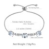 Aurora Tears Jewellery Moon Birthstone Necklace / Earrings, 925 Sterling