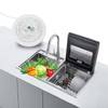 Mini Ustrasound Dishwasher Multifunctional Kitchen Household USB Dish Washing Machine