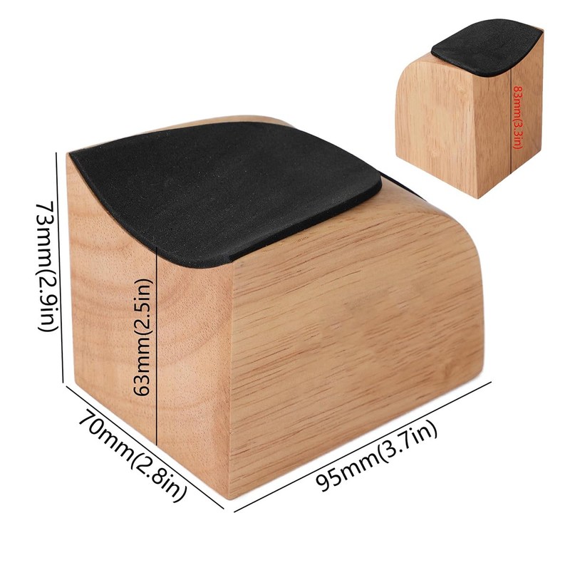 Gorise Gitarren-Nackenstütze, Nackenstützhalter, Ruhekissen für Gitarrenbass, Saiteninstrumentenbauer-Werkzeug, Violinen-Workstation