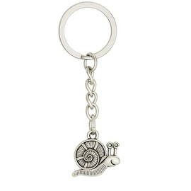 Snail Keychain,Animal Keychains for Car Keys, Purse or Backpack, Cute Key Chains Gift for Boys Girls Women and Men