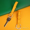 COGURE COPKRB Key Chain Bag Charm Genuine Leather Carabiner Ring