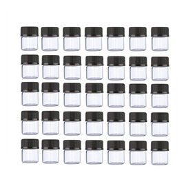 ELFENSTALL 100PCS 1ML 1/4 Dram Mini Clear Glass Essential Oils Sample Bottles with Black Caps for Essential Oils,Chemistry Lab Chemicals, Perfumes. 2X 1ML Plastic droppers
