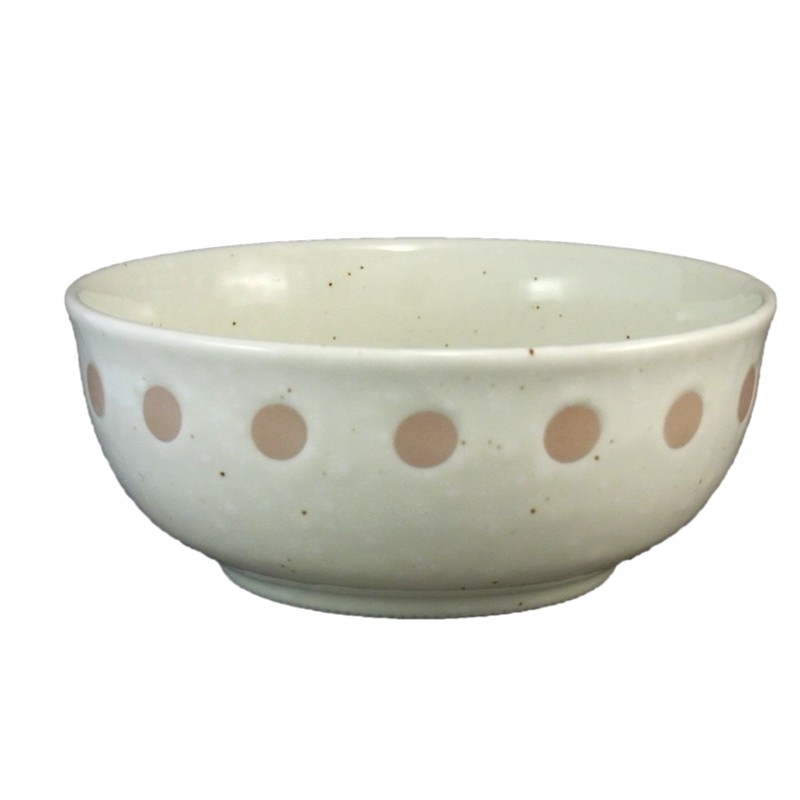 Dot Pattern (White) Non Wrap Vase Large AM – DT004