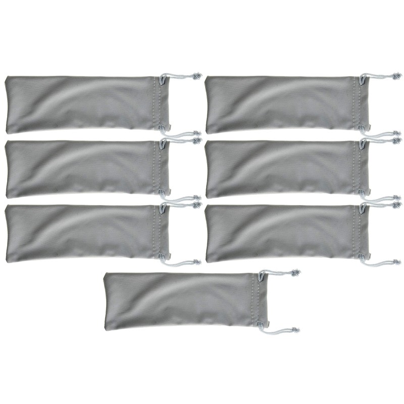 Gr8Sight 7-Pack Rimless Reading Glasses with Small Lenes (BrownArm,+1.00)