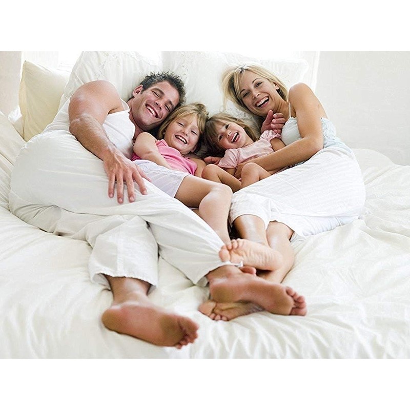 Sleeper Sofa Bed Sheet Set - Full White Solid Sofa