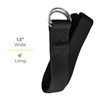 Sunshine Yoga 6-Pack Yoga Strap, 6-Foot Yoga Straps With Anti-Slip