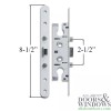 Pella 2 Point Mortise Lock For Storm Door White Two