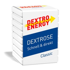 Dextro Energy Cube Classic / 8 Dextrose Tillets with fast available grape sugar / 1 pack (1 x 46g)