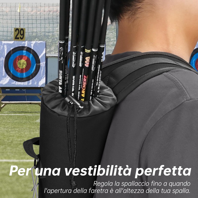SUNYA Faretra a Freccia Caccia a Freccia Faretra