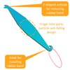 INGJIA Orthodontic Braces with 5 Placements, 500 Pieces Orthodontic Elastic