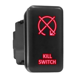 Kill Switch Symbol Older Model Push Button Compatible with Toyota (/ Surface Size 1.54 x 0.83 inches)