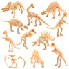 WELANE Dinosaurs Model Toys, 24 PCS Dinosaur Fossil Skeleton for