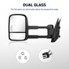 Sanooer Arrow LED Tow Mirrors for 07-14 Silverado & Sierra