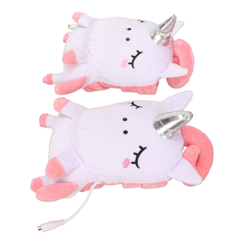 USB Hand Gloves Electric Cute Animal Shape Fingerless Cartoon USB