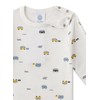 Sanetta Baby Boy Bodysuit, White Pebble