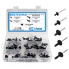 BESTYCHAO Pop Rivets, 120pcs 5 Sizes Large Flange Aluminum Blind