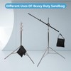 ifkdnr 4 Packs Sandbags, Heavy Duty Sand Bags with 8