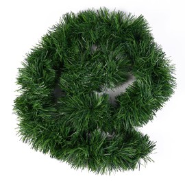 Christmas Garland, Green, 10 Metres, Artificial Decorative Garland, Diameter 10 cm, Fir Garland Christmas 5 pcs
