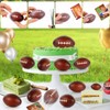 LiYiQ 24Pcs Sports Stress Balls Football Stress Ball for Kids