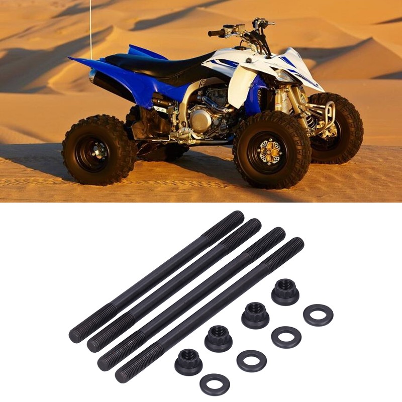 Motorcycle Cylinder Head Studs Bolts Kit Heavy Duty Fit for