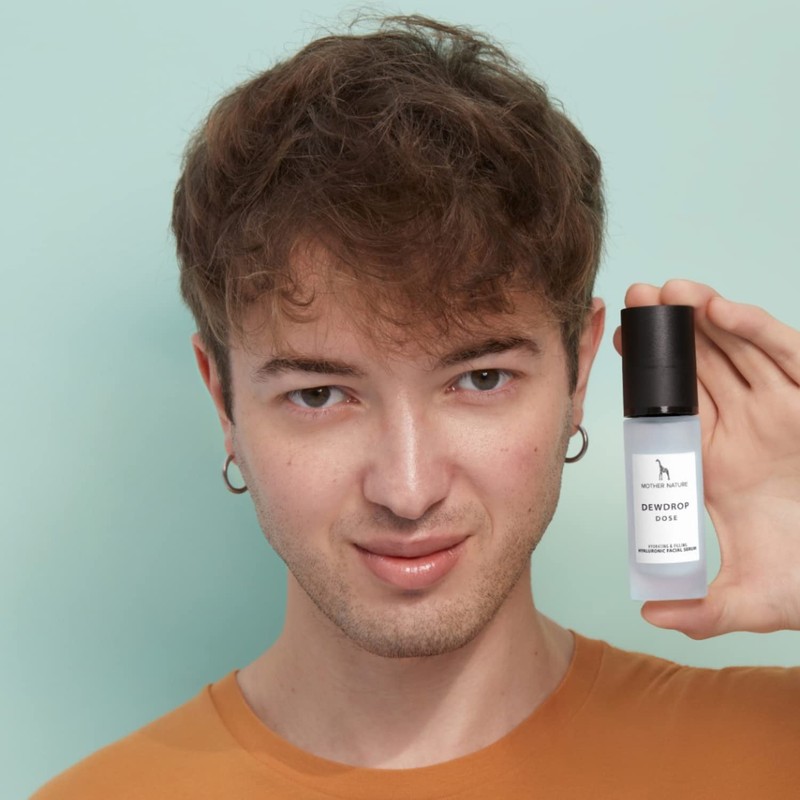 Hyaluronic Acid Serum by Mother Nature - Anti-Aging Collagen Booster