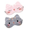 SJBAUTYO Pack of 2 Eye Masks for Sleeping, Sleeping Mask,