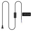 Pelopy 10 Packs Lamp Cord with Plug and Switch Light