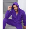 JIHUILAI 2XL Men's Hooded Athletic Tracksuit Casual 2 Pieces Suits