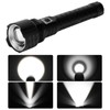 XHP90 Telescopic Zoom Flashlight Waterproof Electric Torch USB Charging for