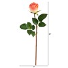 Nearly Natural 20in. Rose Artificial Bud Flower (Set of 6)