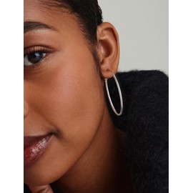 Stainless Steel Hoop Earrings Womens Jewelry Circle Round Hoop Earrings for Women