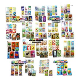 12 Loterias Didacticas Educacion Montessori Ingles Español                                                                                            