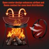 Campfire Tripod for Cooking - Campfire Cooking Equipment, Outdoor Fire