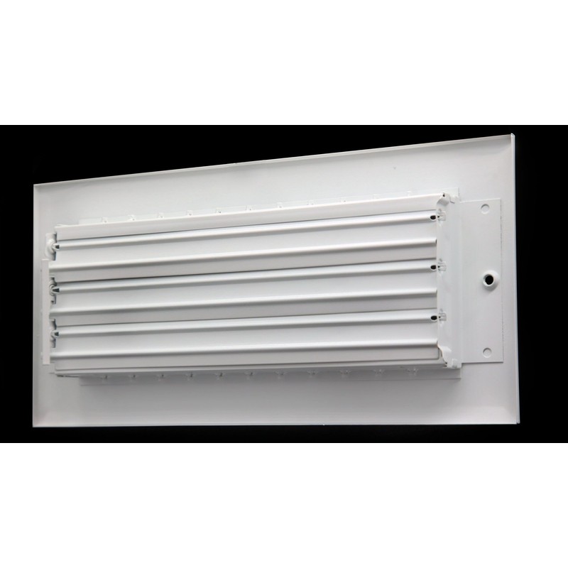 HVAC Premium 24"w X 8"h Adjustable AIR Supply Diffuser -