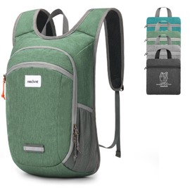 HALOVIE Foldable Backpack Ultralight 10L Daypack Foldable for Men Women Small Hiking Backpack Daypack Folding Backpack for Hiking Travel