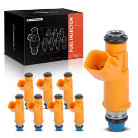 A-Premium - Juego de 8 inyectores de combustible compatibles con Land Rover LR3, Range Rover, Range Rover Sport y Jaguar XJ8, XK8, S-Type, reemplazo# 800-2138N