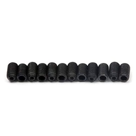 #4-48 (fine) Guitar Saddle Bridge Height Adjustment Hex Screws set (12) for 2008 and up Fender American series - MonsterBolts (#4-48 x 1/4")