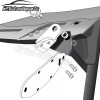 21ST Upper Roof 42" LED Light Bar Mount Bracket For